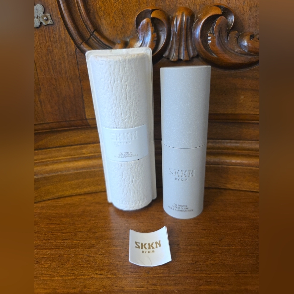 SKKN By Kim Oil Drops Vita-C Glow (Huile Illuminatrice), 1oz--NIB